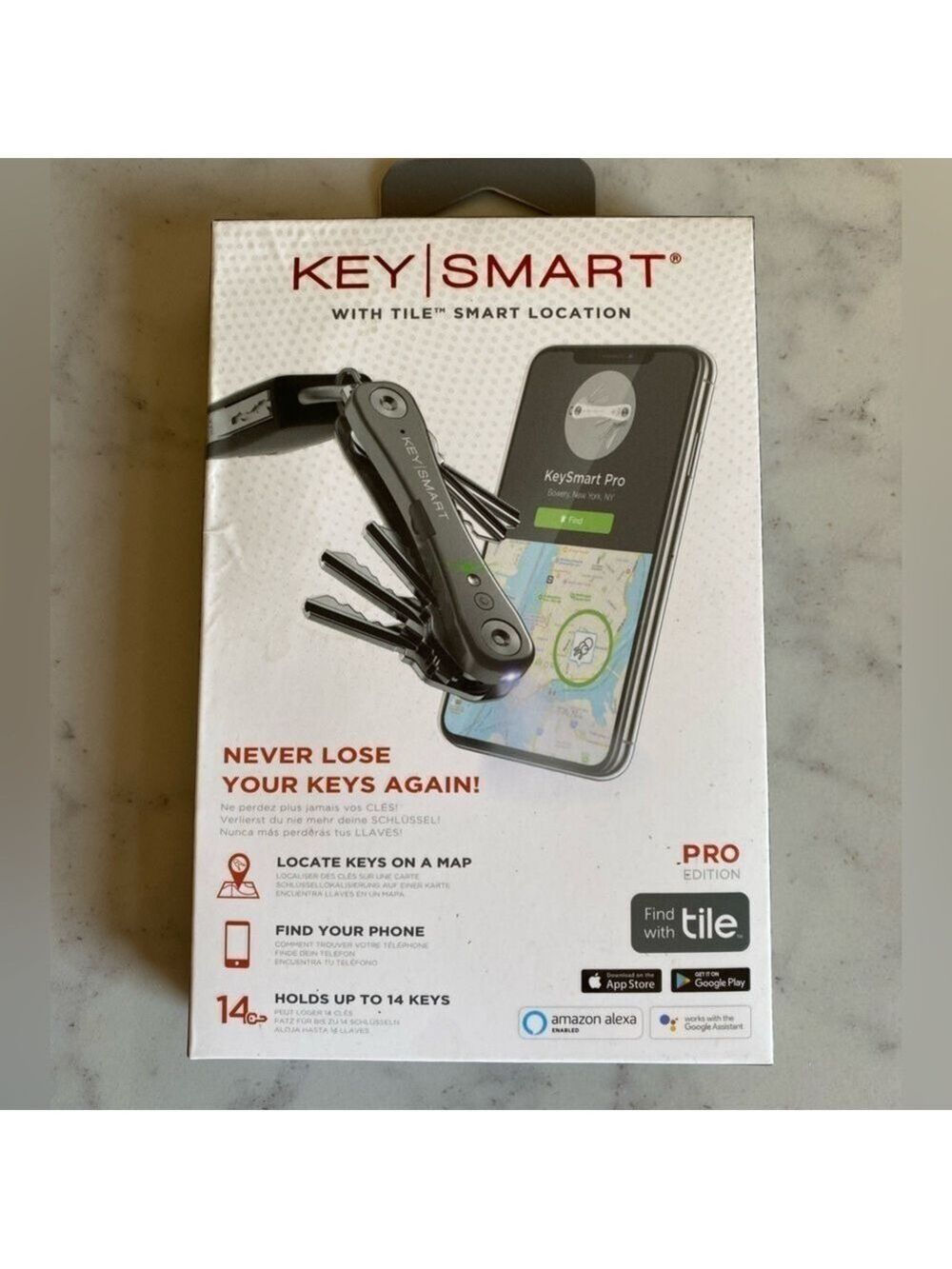 KeySmart Pro with Tile Smart Location NIB